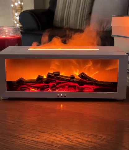 CloudBooms' Colorful Flame Humidifier & Oil Diffuser